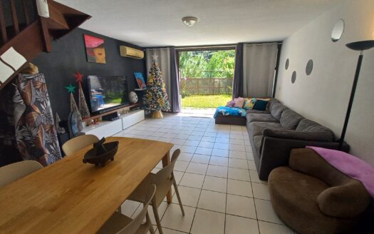 Appartement F3 rez-de-jardin, duplex – MAHINA